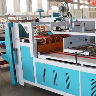 Semi Auto Folding Carton Gluing Machine Single Piece 2000kg