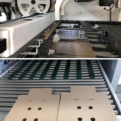 1300mm Die Cutting Machine For Cardboard 15KW Semi Automatic