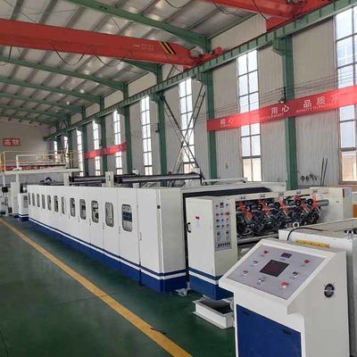 Servo Computer Controlled Thin Blade Slitter Scorer Machine For Corrugated Board
