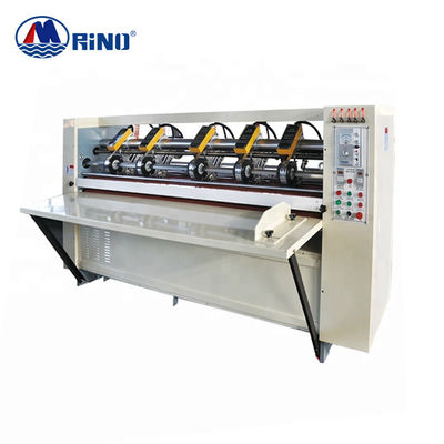 2500mm Thin Blade Slitter Scorer Machine , 4000W Cardboard Slitter Machine