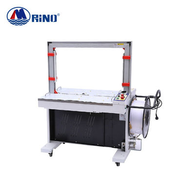 PCB Control Semi Auto Strapping Machine , 850×650mm Corrugated Box Strapper Machine