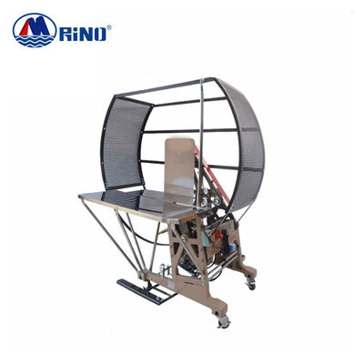 RINO 1.2 knots/s Corrugated Box Strapping Machine , PE Carton Bundling Machine