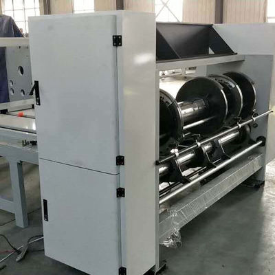 60pcs/min Corrugated Rotary Slotter Machine , 4kw Carton Box Slotting Machine