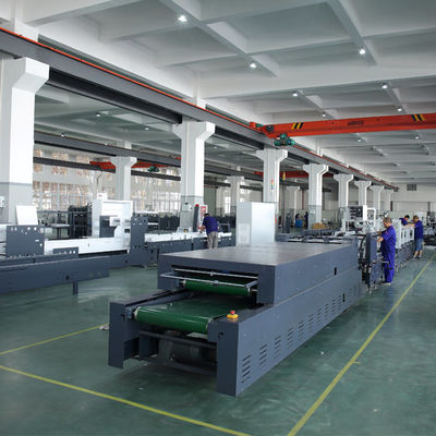 Straight Line High Speed Folding And Gluing Machine 400m/min For Paper Box