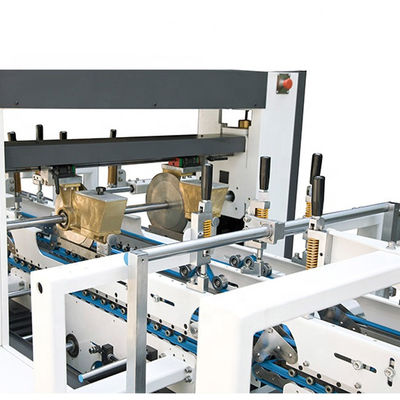 Crash Lock Bottom Folding Gluing Machine 7000kgs For Paperboard