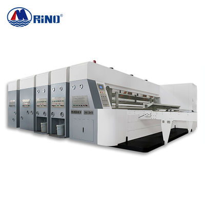 Model 1200mm Printing Slotting Die Cutting Machine 2 Color 220V/380V