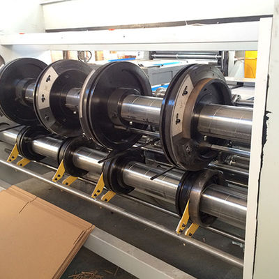 Chain Feeding Corrugated Rotary Slotter Machine 40 Pcs/Min