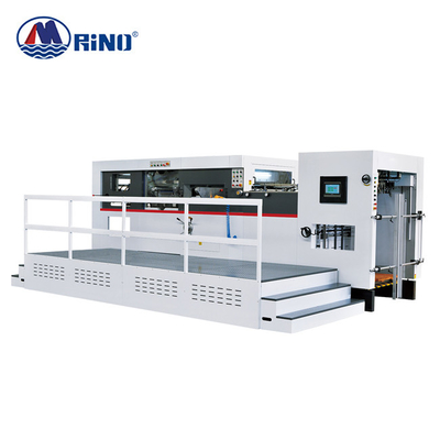 Feeder Feeding Carton Box Die Cutting Machine With Stripping