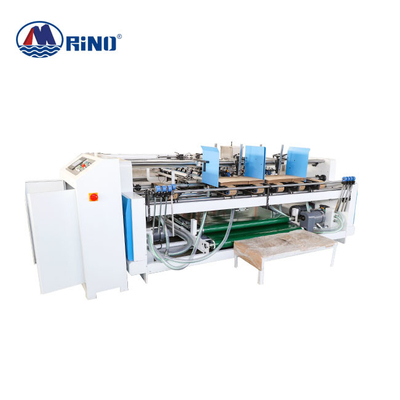 2 Pieces Carton Box Cardboard Gluing Machine 3000 Pieces/Hour