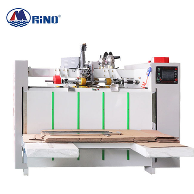 Semi Auto Carton Box Stitching Machine For Corrugated Carton Stapler