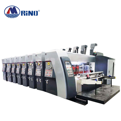 5 Color Carton Box Printing Slotting Machine 150pcs/Min