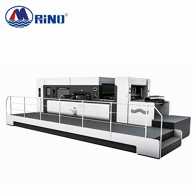 Corrugated Board Automatic Carton Box Die Cutting Machine Lead Edge Feeding