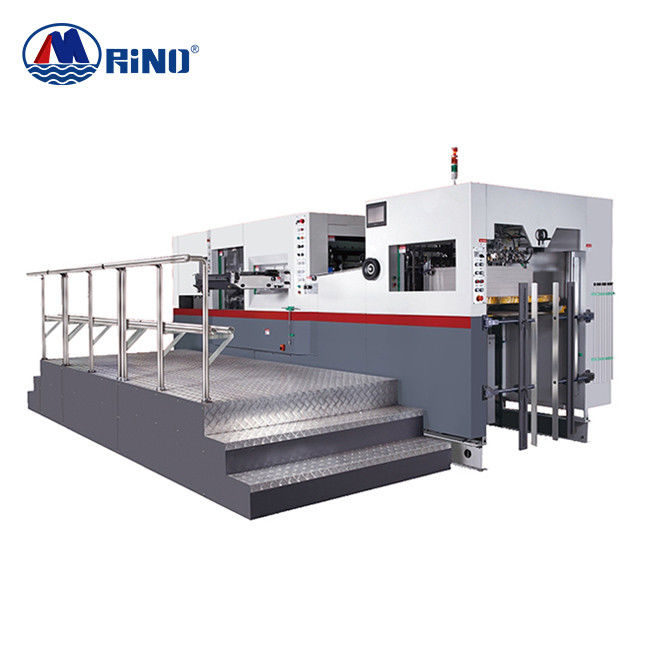 1100×780mm Carton Box Die Cutting Machine RINO 18 Ton Flat Bed Die Cutter