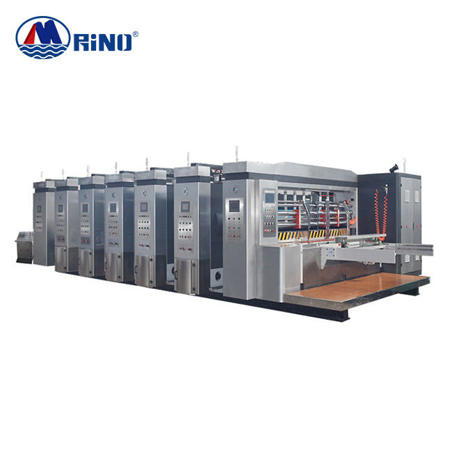 220V/380V Carton Box Flexo Printing Machine , CE Carton Printing Slotting Machine