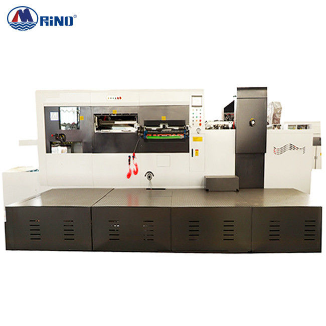 8mm Scrap Carton Box Die Cutting Machine With Lead Edge Feeding