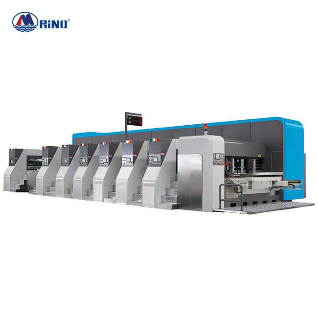 Fixed Type Carton Flexo Printing Machine High Speed Slotting Die Cutting