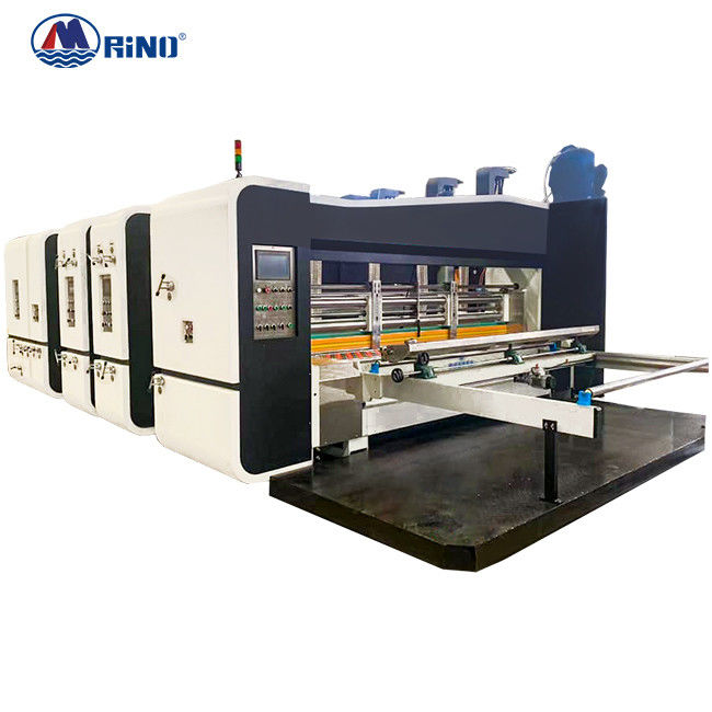 Carton Box Flexo Printing Slotting Machine Rotary Die Cutting Vibration