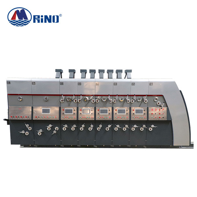 50Hz Automatic Four Color Flexo Printing Machine For Cartonbox