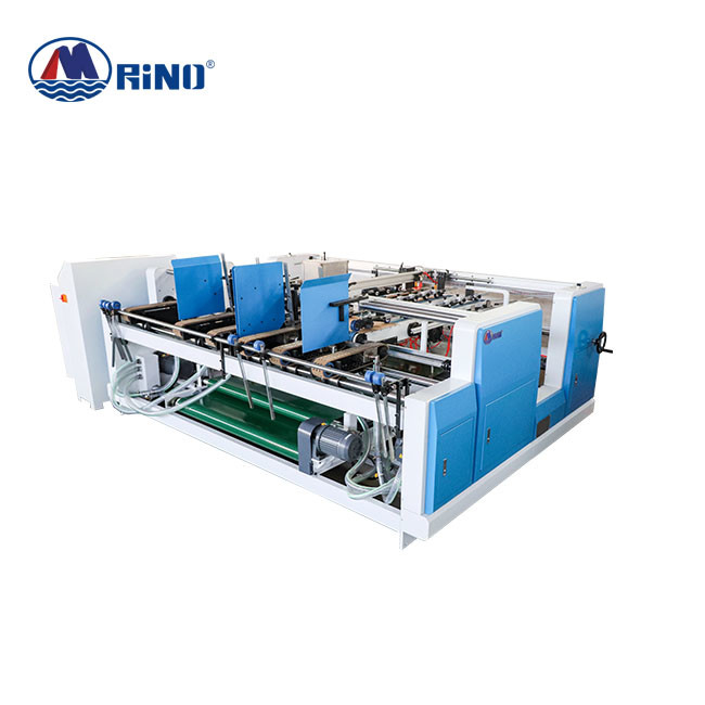 2.4 Ton Cardboard Carton Box Gluer Machine Pressing Type 1150×1060mm
