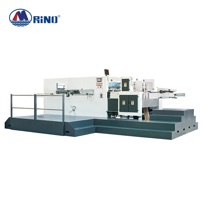 Automatic Carton Box Die Cutting Machine With Lead Edge Feeding